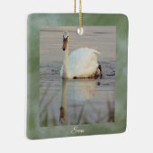 Zwaan Foto Ornament (Rechts)