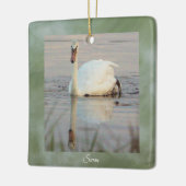 Zwaan Foto Ornament (Links)