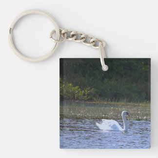 Zwaan Foto Sleutelhanger