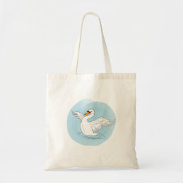 Zwaan Gepersonaliseerde Boodschappentas Tote Bag