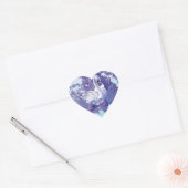zwaan hart sticker (Envelop)