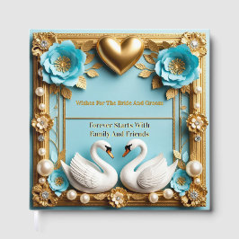 Zwaan Huwelijksframe Voor Luxe Huwelijksdecoratie Gastenboek