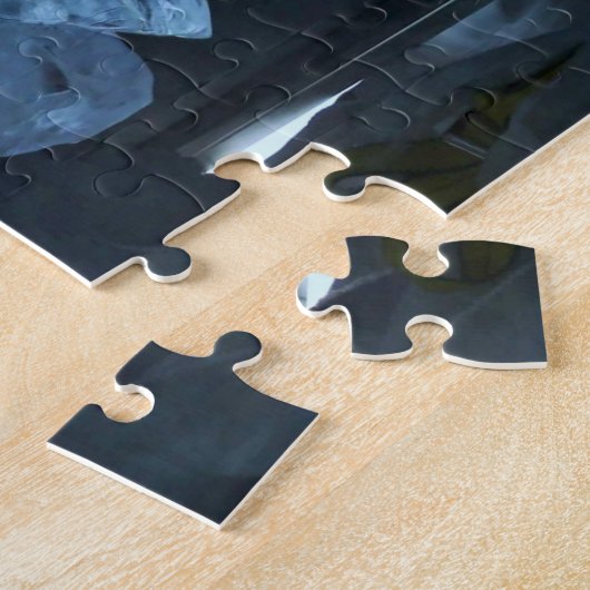 Zwaan IJssculptuur, Quebec, Canada Legpuzzel (Zijkant)