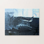 Zwaan IJssculptuur, Quebec, Canada Legpuzzel (Horizontaal)