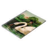  zwaan in het meer notitieboek (Linkerzijde)