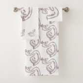 Zwaan in kroon bad handdoek (Insitu)