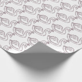 Zwaan in kroon cadeaupapier (Hoek)