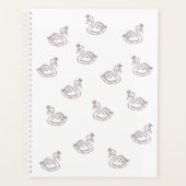 Zwaan in kroon planner (Voorkant)