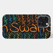 Zwaan iPhone Hoesje (Achterkant horizontaal)