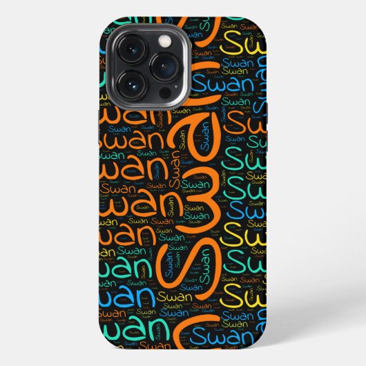 Zwaan iPhone Hoesje (Achterkant)