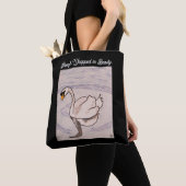 Zwaan - Kracht verpakt in schoonheid Tote Bag (Dichtbij)