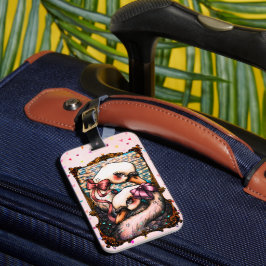 Zwaan Liefhebbers Bagage Label