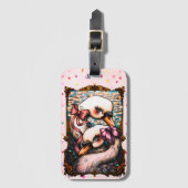Zwaan Liefhebbers Bagage Label (Voorkant (verticaal))