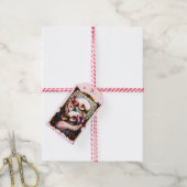 Zwaan liefhebbers cadeaulabel (Met Touw)