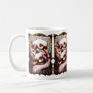Zwaan Liefhebbers  Koffiemok