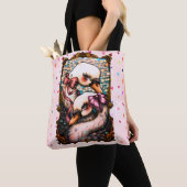 Zwaan liefhebbers tote bag (Dichtbij)