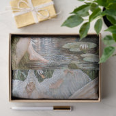  zwaan meisjes door W. Crane Tissuepapier (Geschenk)