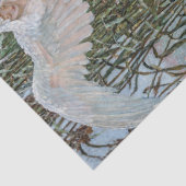  zwaan meisjes door W. Crane Tissuepapier (Detail)