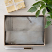 Zwaan met een Blush Pink Flower Painting Decoupage Tissuepapier (Geschenk)