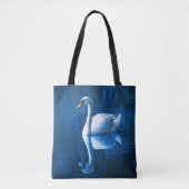 Zwaan op het meer tote bag (Voorkant)