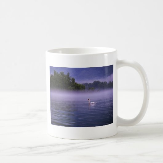 Zwaan op meer koffiemok (Rechts)