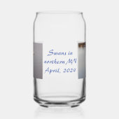 Zwaan Paar/Flight Can Glas (Links)