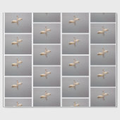 zwaan paar inpakpapier (Vlak)