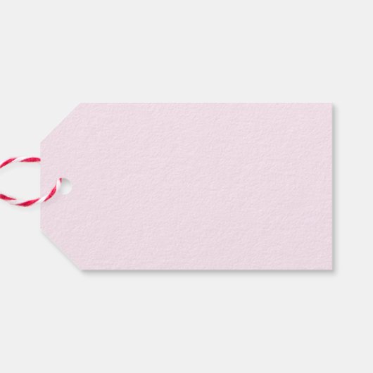 Zwaan Prinses Verjaardag Dank u Cadeaulabel (Achterkant Horizontaal)