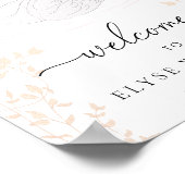 Zwaan Prinses Welkom Poster (Hoek)