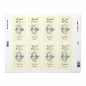  Zwaan Reflectie Gekleurd Boek Bord Etiket (Full Sheet)