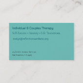  Zwaan reflectie - therapeut Visitekaartje (Achterkant)