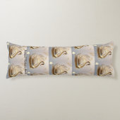 "Zwaan reflecties van schoonheid" Lichaamskussen (Voorkant)