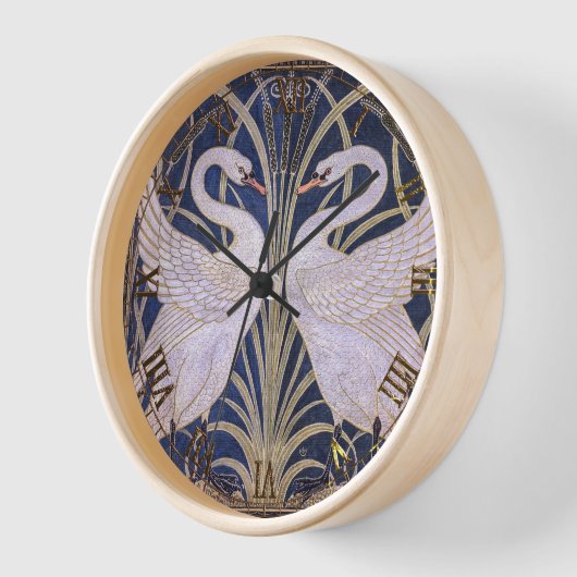  zwaan, rush en iris van W. Crane (Hoek)