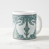 zwaan, rush en iris van W. Crane Grote Koffiekop (Voorkant rechts)