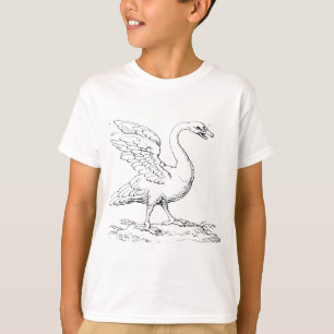 Zwaan Symbool van Liefde en Trouw Fijne Kunst T-shirt