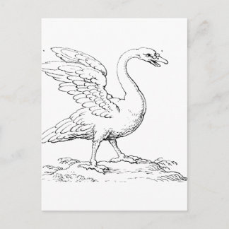 Zwaan Symbool van Liefde en Trouw Kunst Briefkaart