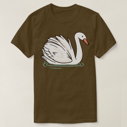 zwaan t-shirt (Design voorkant)