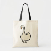 zwaan tote bag (Voorkant)