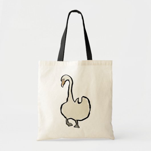 zwaan tote bag (Voorkant)