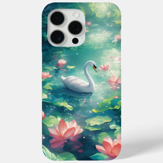 Zwaan Tranquil Realm Case-Mate iPhone Case (Achterkant)