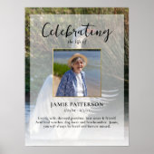 Zwaan Vogel Liefhebber Viering van het Leven Foto Poster (Voorkant)