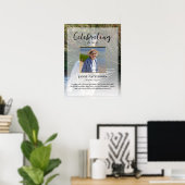 Zwaan Vogelliefhebber Viering van het Leven Foto R Poster (Thuiskantoor)