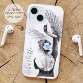 Zwaan Vrouw danser Elegant Ballet Surreal Art Naam Case-Mate iPhone Case