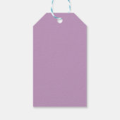 Zwaan Waterverf Baby Shower Cadeaulabel (Achterkant)