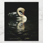 Zwaan Wijn Etiket (Enkel label)