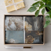 Zwaancollage decoupage tissuepapier (Geschenk)