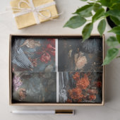 Zwaancollage decoupage tissuepapier (Geschenk)