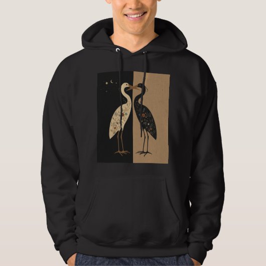 zwaanliefde hoodie (Voorkant)