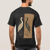 zwaanliefde t-shirt (Achterkant)