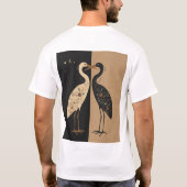zwaanliefde t-shirt (Achterkant)